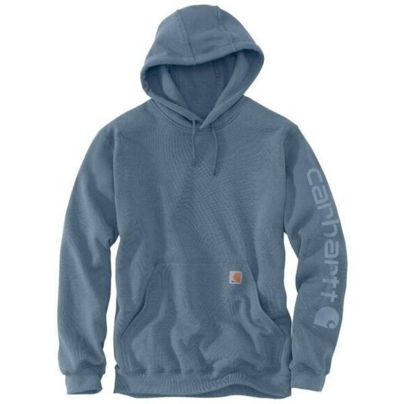 Carhartt Men's XL Relaxed Fit Midweight Garment Dyed French Terry Graphic Hoodie - Picture 1 of 3